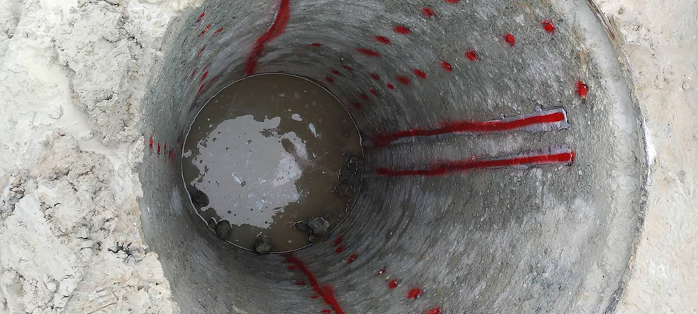 地中障害撤去工事